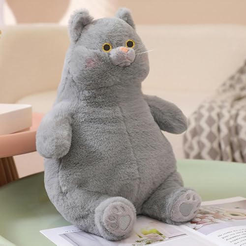 GudiWH Niedliche Katze Puppe Tier weiches Plüschtier Kinder Geburtstagsgeschenk Dekoration 55cm 1 von GudiWH