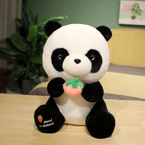 GudiWH Niedliche Panda Puppe Plüschtier Tier Panda Puppe Kinder Weihnachten Geschenk Geburtstag Geschenk Dekoration 28cm 1 von GudiWH