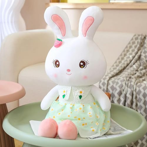 GudiWH Niedliche Rock Hase Plüschtier Plüsch Tier Kinder Hase Niedliche Cartoon Puppe Kinder Geburtstagsgeschenk 90cm 1 von GudiWH