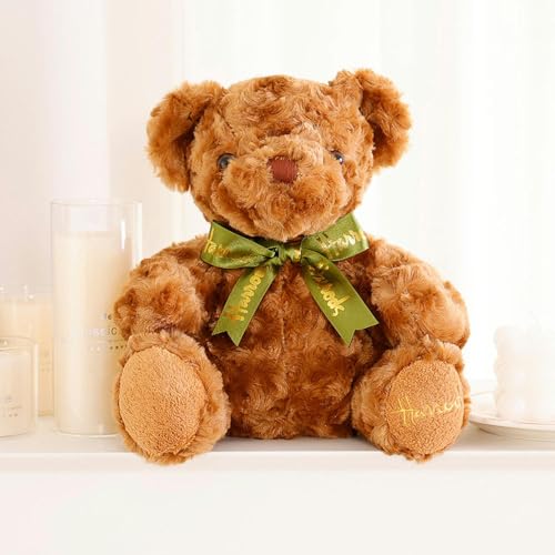 GudiWH Niedliche Teddybär Puppe, Tier Plüschtier, Bär Puppe für Mädchen Geburtstagsgeschenk 20cm 2 von GudiWH