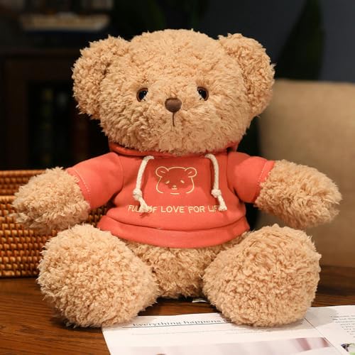 GudiWH Niedliche Teddybär Puppe Plüschtier Tier Bär Puppe für Mädchen Geburtstagsgeschenk 40cm 1 von GudiWH