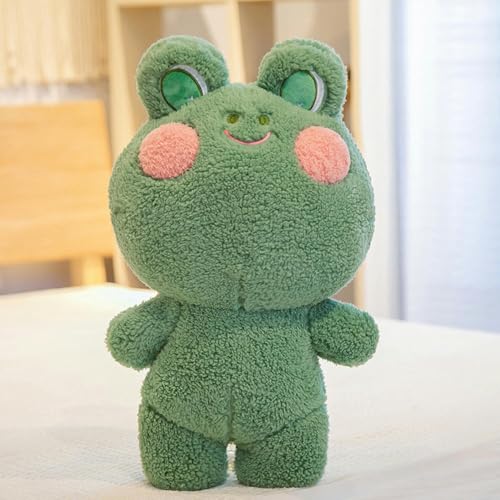 GudiWH Niedlicher Frosch Plüschtier Hase Puppe Puppe Kinder Puppe Mädchen Geburtstagsgeschenk 48cm 2 von GudiWH