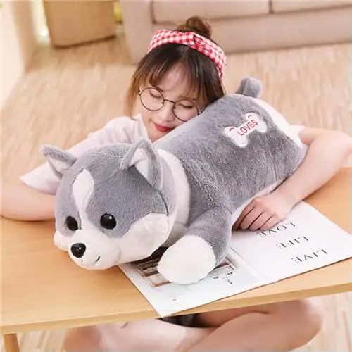 GudiWH Niedlicher Hund Plüschtier Kinder Weihnachten Geburtstagsgeschenk Tier Cartoon Kissen Kawaii Geschenk 100cm 1 von GudiWH