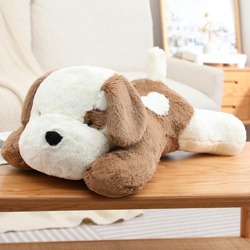 GudiWH Niedlicher Hund weiches Kissen Plüschtier Tier Puppe Kinder Geburtstagsgeschenk Dekoration 105cm 1 von GudiWH