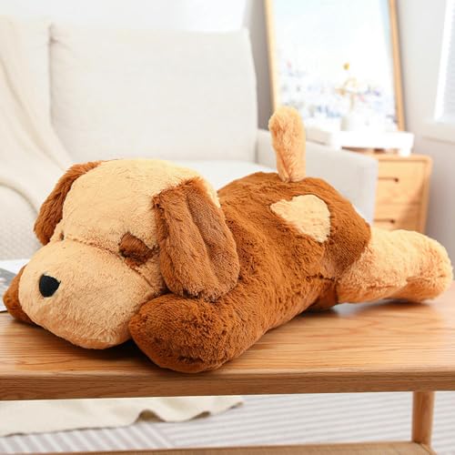 GudiWH Niedlicher Hund weiches Kissen Plüschtier Tier Puppe Kinder Geburtstagsgeschenk Dekoration 105cm 4 von GudiWH