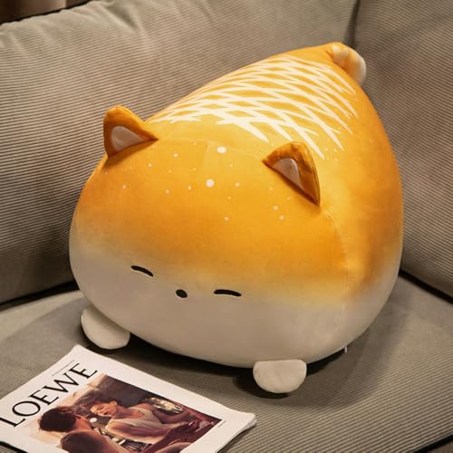 GudiWH Niedliches Brot Katze Kissen Puppe Wohnzimmer Sofa Kissen Plüsch Spielzeug Puppe Mädchen Geschenk Puppe Kind Geburtstagsgeschenk 25CM 3 von GudiWH