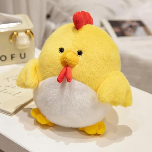 GudiWH Niedliches Huhn Plüschtier Plüschtier Tier Huhn Soft Doll Kissen Geburtstags Kinder 25cm 3 von GudiWH