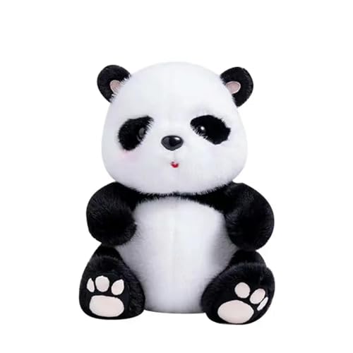 GudiWH Niedliches Panda Plüschtier Kawaii Tierkissen Weiche Kinderpuppe 23cm 1 von GudiWH