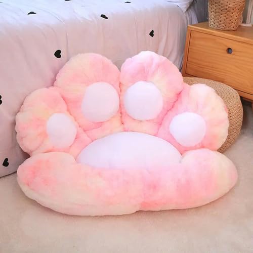 GudiWH Panda Pfote Kissen Tier Sitzkissen Plüsch Sofa Indoor Boden Home Stuhl Dekoration Winter Kinder Mädchen Niedliche Geschenke Geburtstag 60CM 1 von GudiWH