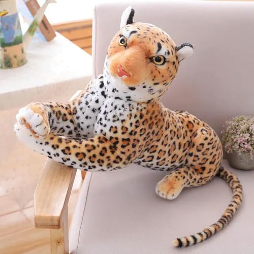 GudiWH Plüsch Leopard Spielzeug Plüsch Plüsch lebensechte Puppen Kinder Geschenke Geburtstagsgeschenke 75cm 2 von GudiWH