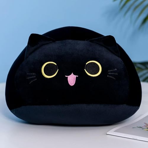 GudiWH Plüschkatze Plüschtier Katze Plüsch Umarmung Kissen Sofa Kissen Spielzeug Mädchen Junge Geburtstag 22CM 3 von GudiWH