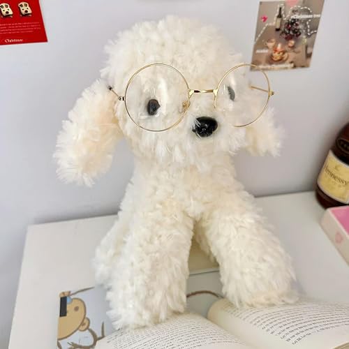 GudiWH Plüschtier Lätzchen Hund weiches Tier Junge Mädchen Geburtstagsgeschenk 26cm 1 von GudiWH