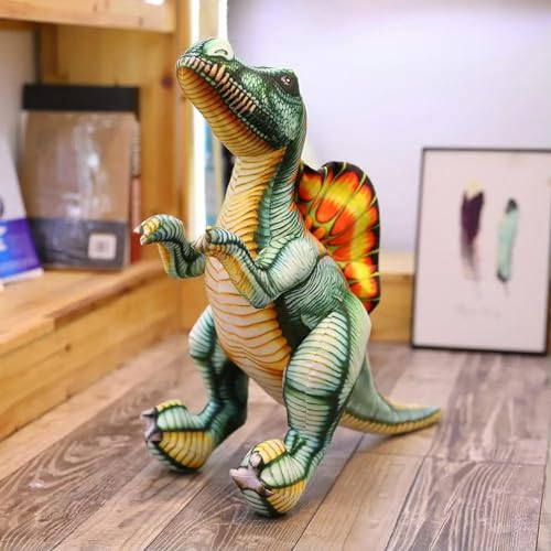 GudiWH Schönes Dinosaurier Plüschtier, Tier Drachen Puppe Kissen, Kindergeburtstag 100cm 1 von GudiWH