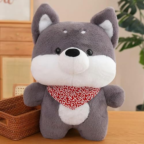 GudiWH Shiba Inu Hund Plüschtier Plüsch Husky Husky Husky Umarmung Geburtstagsgeschenk Junge Hund Puppe Spielzeug Geburtstag 45CM 3 von GudiWH