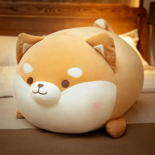 GudiWH Shiba Inu Plüschtier Plüschtier Hund Kissen Kawaii Kinder Spielzeug Kissen Weihnachten Geburtstagsgeschenk 50cm 1 von GudiWH