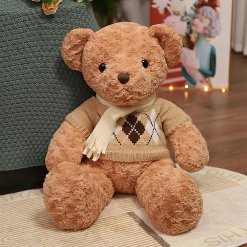 GudiWH Süße Bär Puppe Plüsch Bär Puppe Mädchen Puppe Geschenk Kinder Geburtstagsgeschenk 75CM 1 von GudiWH