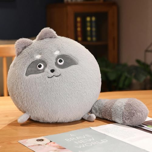 GudiWH Süße Katzen, Dinosaurier, weiche Kissen, Plüschtiere, Pandas, Froschpuppen, Geburtstagsgeschenke für Kinder 26cm 4 von GudiWH