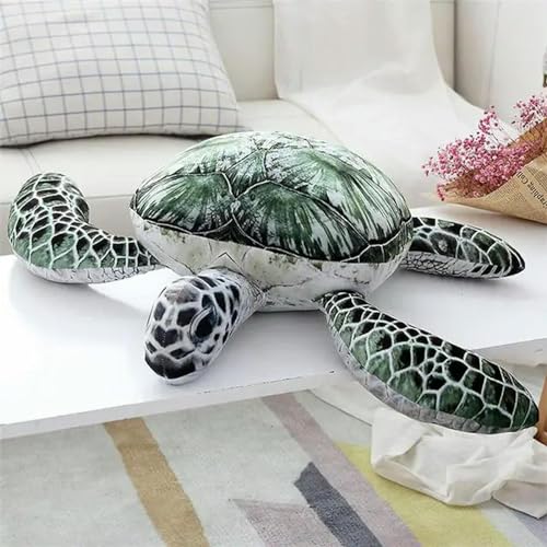 GudiWH Süße Schildkröte Plüschtiere, weiche Schildkröte Tierpuppen, Kindergeschenke für Jungen und Mädchen 50CM 1 von GudiWH