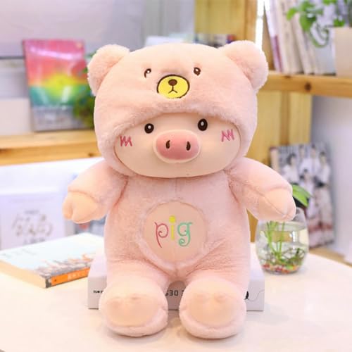 GudiWH Süße Schwein Puppe Plüschtier Puppe Puppe Kinder Kissen Jahr des Schweins Maskottchen Geburtstagsgeschenk 70cm 1 von GudiWH