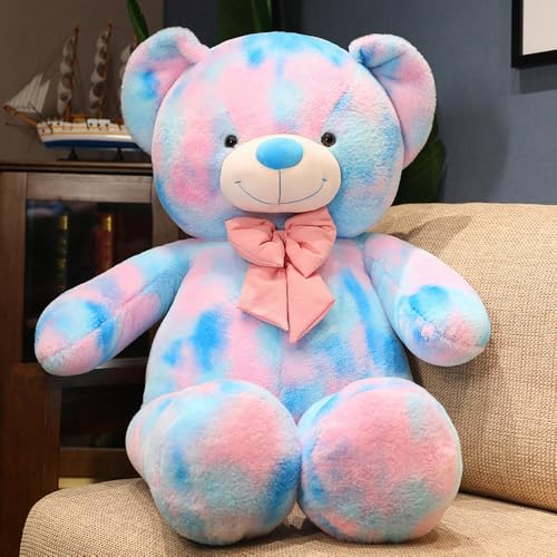 GudiWH Teddybär Puppe süßes Tier Plüschtier, Bär Puppe für Mädchen Geburtstagsgeschenk 80cm 3 von GudiWH