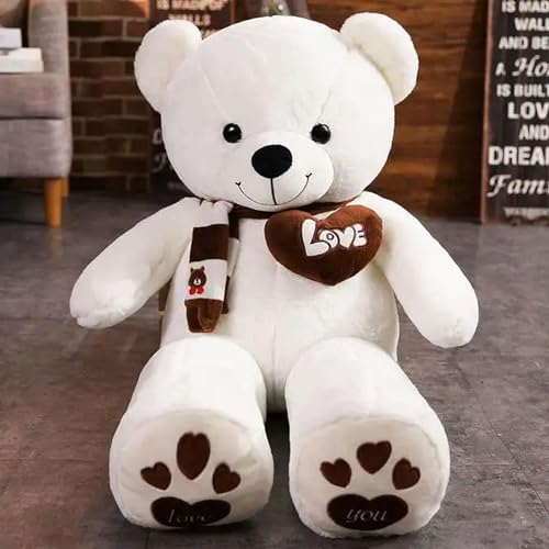 GudiWH Tier Bär Plüschtier süße Puppe Kindergeburtstagsgeschenk Kinder 80cm 1 von GudiWH