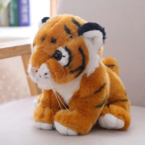 GudiWH Tiger Doll Plüschtier Niedliche Tiger Puppe Tiger Doll Kinder Mädchen Geburtstagsgeschenk 15cm 2 von GudiWH