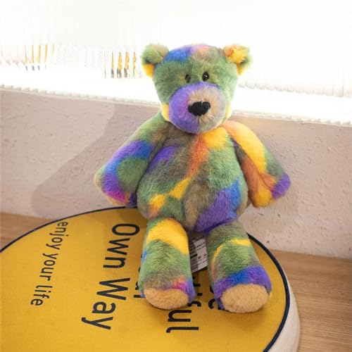 GudiWH Traum Regenbogen Bunte Plüsch Bär Hase Katze Puppe Kinder Spielzeug Geburtstag 65cm 4 von GudiWH