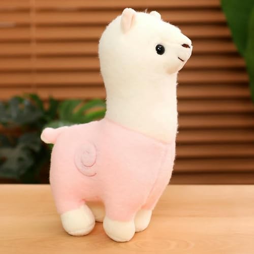 GudiWH Wolle Fleece Spielzeug Plüsch Schaf Kamel Tier Puppe Kissen Kawaii Zuhause Bett Dekor Geburtstagsgeschenk 25cm 1 von GudiWH