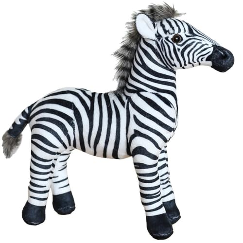 GudiWH Zebra Tier Puppen, Cartoon weiche Plüschtiere, Kinder, Geburtstagsgeschenke 33cm 1 von GudiWH