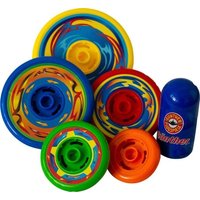 Paul Günther 1560 - Top Spin, Kreisel-Set, Geschicklichkeitsspiel, 6-teilig Paul Günther 1560 - Top Spin, Kreisel-Set, Geschicklichkeitsspiel, 6-teilig von Günther Flugspiele