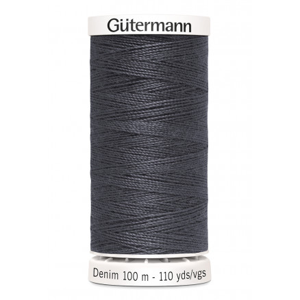 Gütermann Denim 50 Nähfaden Polyester 9455 - 100m Gütermann Denim 50 Nähfaden Polyester 9455 - 100m von Gütermann