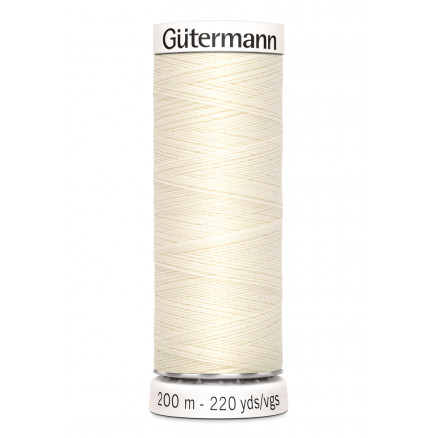 Gütermann Nähfaden Polyester 001 - 200m Gütermann Nähfaden Polyester 001 - 200m von Gütermann