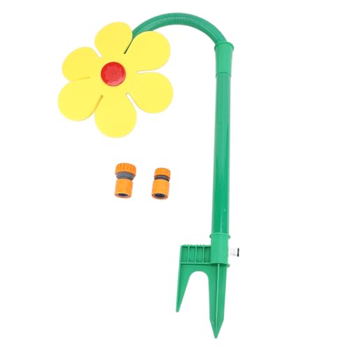 Gugxiom Crazy Daisy Sprinkler, Crazy Dancing Flower Wassersprinkler, Lustiger Sun Flower Dancing Daisy Rasensprinkler, Zum Bewässern von Hunden Im Garten, Spielende Kinder, Gartensprinkler von Gugxiom