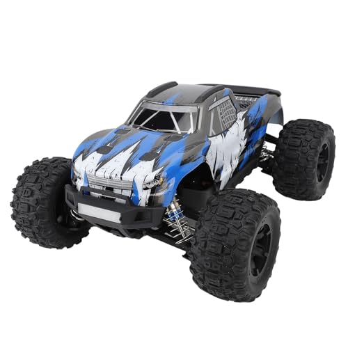 RC Auto, 1:16 38 Km/h Ferngesteuertes Hochgeschwindigkeitsauto, App-Steuerung Bluetooth Road RC Monster Truck mit GPS mit Datenstatistik, RC-Cars für Erwachsene (Dualer von Gugxiom