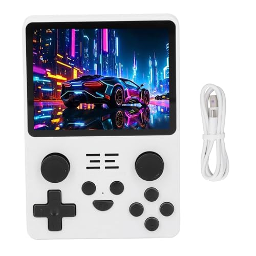 RGB20S Handheld-Spielekonsole, 3,5-Zoll-Retro-Videospielkonsole mit Doppelten 3D-Joysticks, 3500-mAh-Spielekonsole mit Zurück-Tasten für Mainstream-64-Bit-2D-3D-Spiele (256G) von Gugxiom