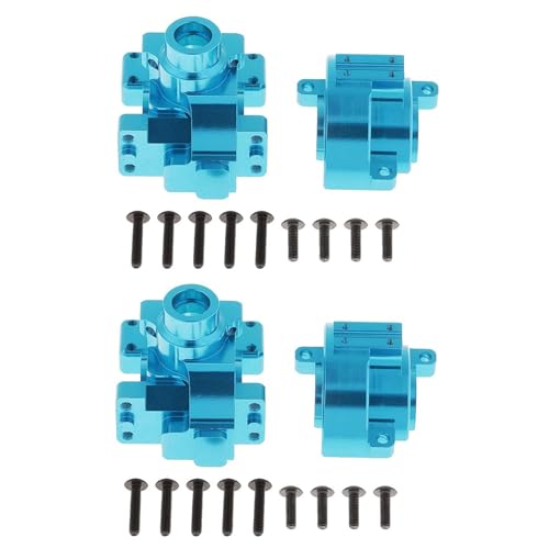 Guihydur 2X 102075 (02051) Metall Getriebe GehäUse Vorne Hinten für 94123 94106 94107 94170 94118 94108 94111 RC Auto Upgrade Teile, A. von Guihydur