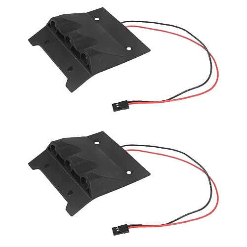 Guihydur 2X Dach Verkleidung Aus Kunststoff mit LED Licht Set Passend für 1/5 Rovan Km Baja 5B 5T 5Sc Rc Autoteile von Guihydur