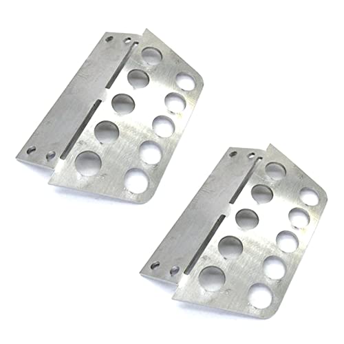 Guihydur 2X Metall-Frontschutzschutz für MN Modell D90 D91 D99S MN99 1/12 RC Auto Upgrade Teile ZubehöR von Guihydur