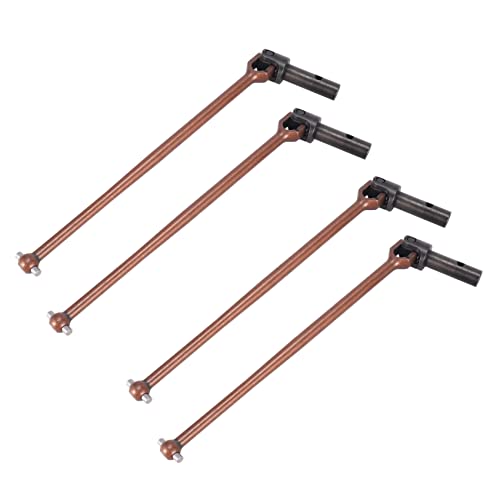 Guihydur 4Pcs 8158 Front Horizontal Universal Antriebswelle für 1/8 9021 08423 RC Auto Upgrade Teile Ersatzzubehör von Guihydur