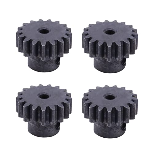 Guihydur 4X Upgrade Metall 17 T Motor Getriebe Teile Ritzel Teile für A959 A979 A969 A949-24 Rc Auto Teile von Guihydur