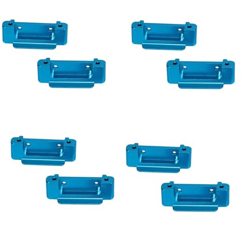 Guihydur 8 StüCke Upgrade Spare Rc Auto Teile Vorne Hinten Stoß Stange für A959-B A969-B A979-B, Blau von Guihydur