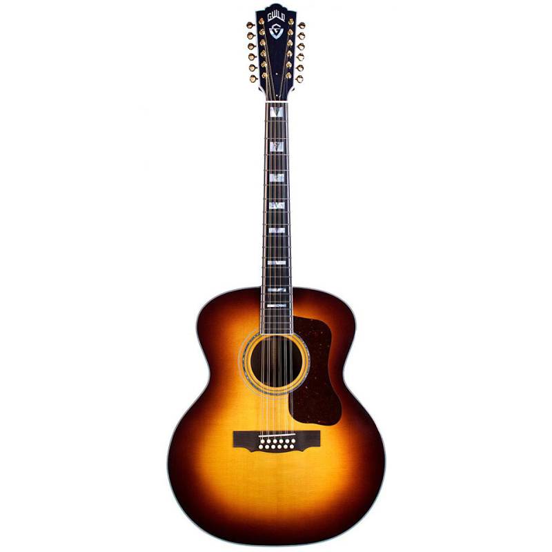 Guild F-512E Antique Burst Westerngitarre von Guild