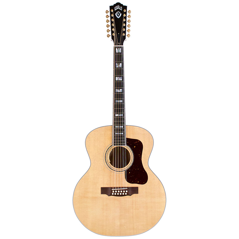 Guild F-512E Maple Blonde Westerngitarre von Guild