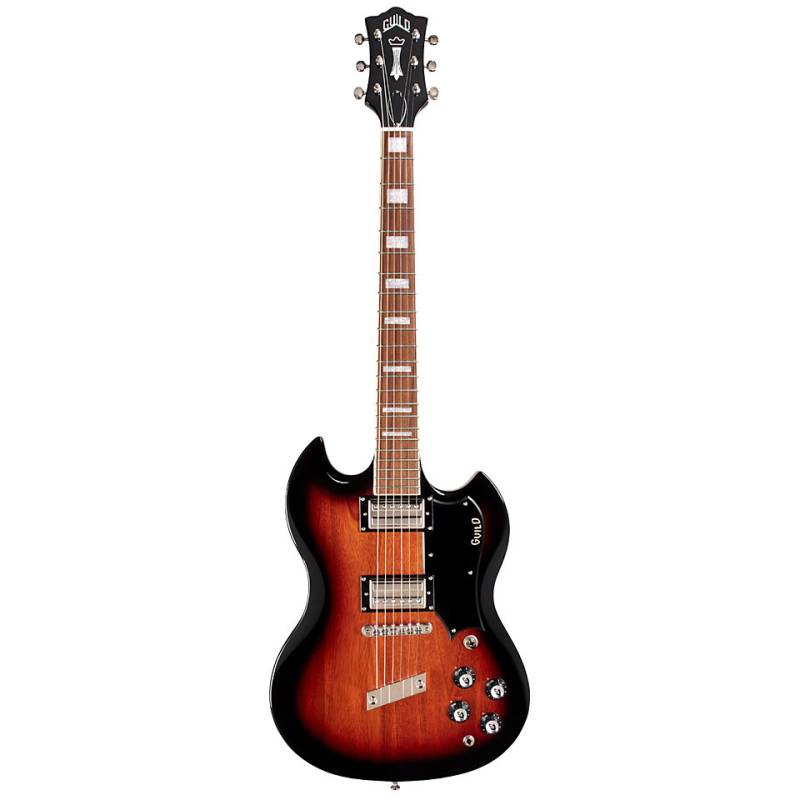 Guild Polara Deluxe Vintage Sunburst E-Gitarre von Guild