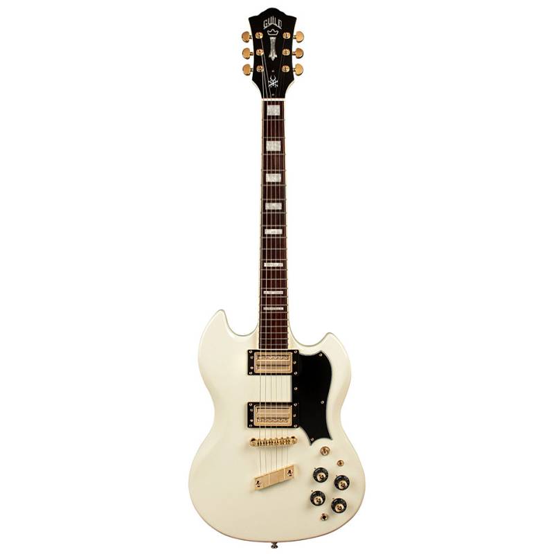 Guild Polara Kim Thayil White E-Gitarre von Guild