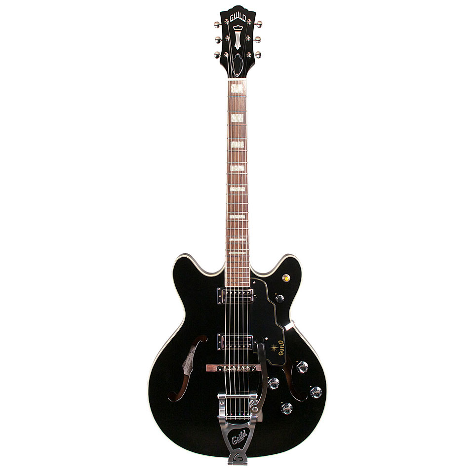 Guild Starfire V Black E-Gitarre von Guild