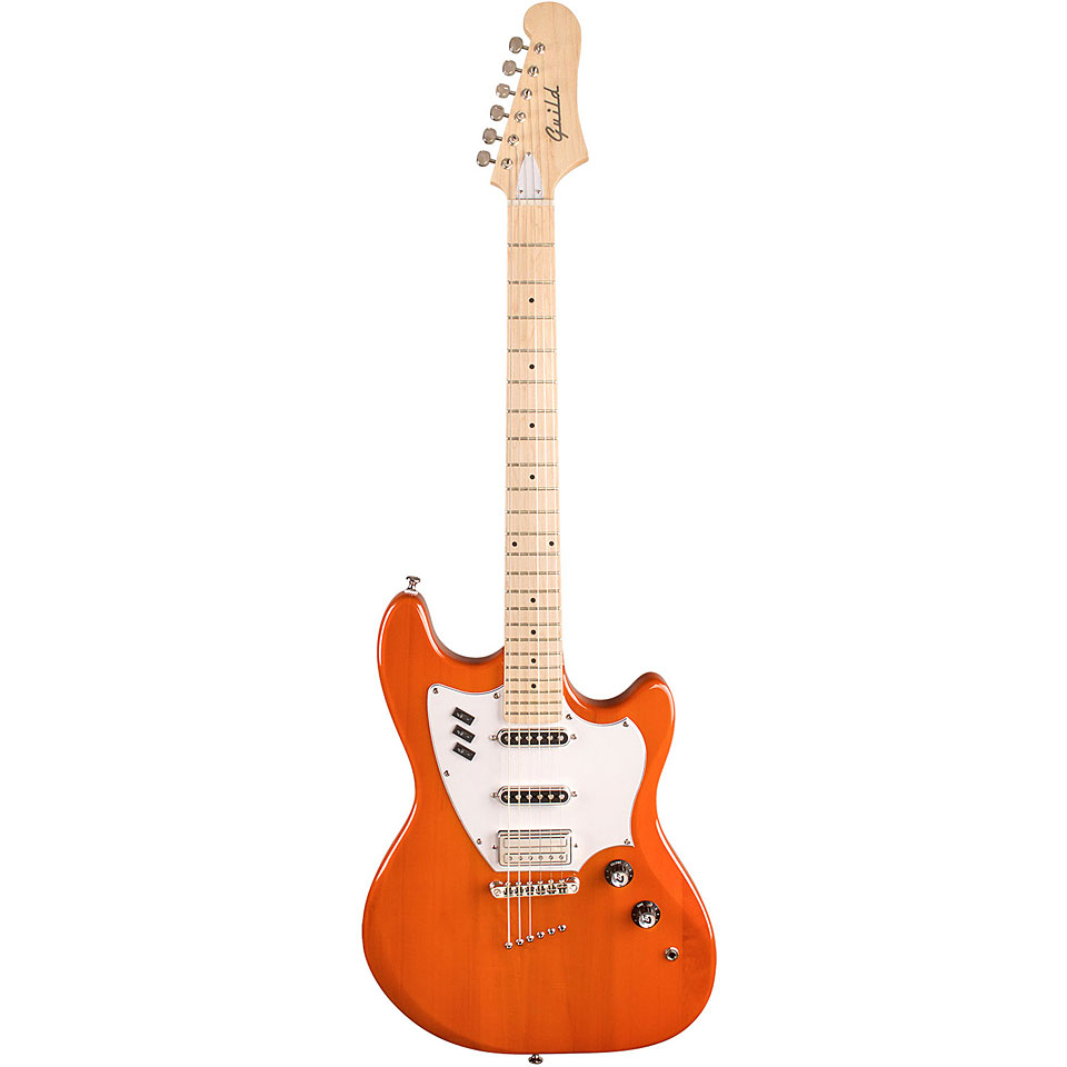 Guild Surfliner Sunset Orange E-Gitarre von Guild