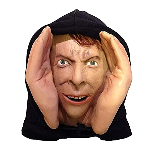 1 Stück Scary Window Peeper Halloween Decor, Peeping Tom Window Prank Maske, Realistische Gruselige Requisite, Peeping Tom Maske für Halloween, Partys, Bars und Unterhaltung von Guillala