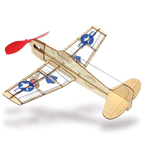 GUILLOWs U.S. Hellcat 4503 10in wing Balsa Aircraft Flying Model Kit von Guillow's