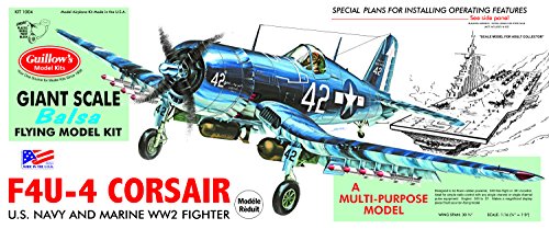 Corsair 3/4 scale plane kit von Guillow's